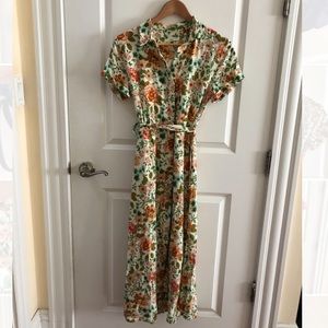 Hod floral maxi dress
